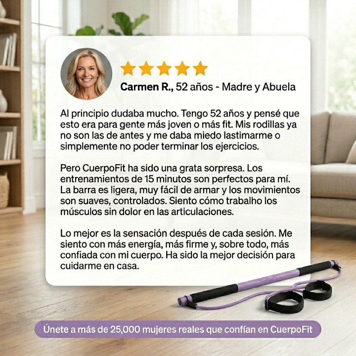 CuerpoFit™ Barra de Pilates Premium