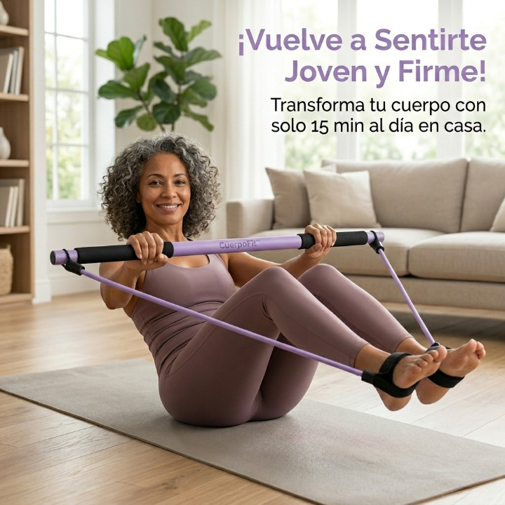 CuerpoFit™ Barra de Pilates Premium