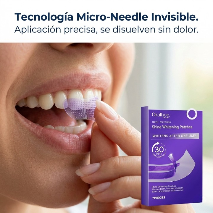 LumiWhite™ Tiras Blanqueadoras Dentales [Sonrisa Radiante]