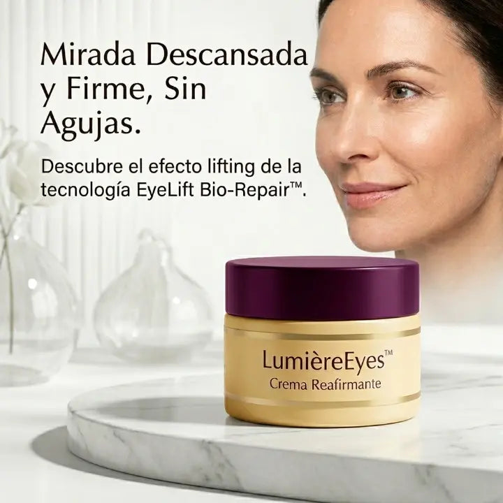 LumièreEyes™ Crema Reafirmante [Efecto Lifting para tu Mirada]
